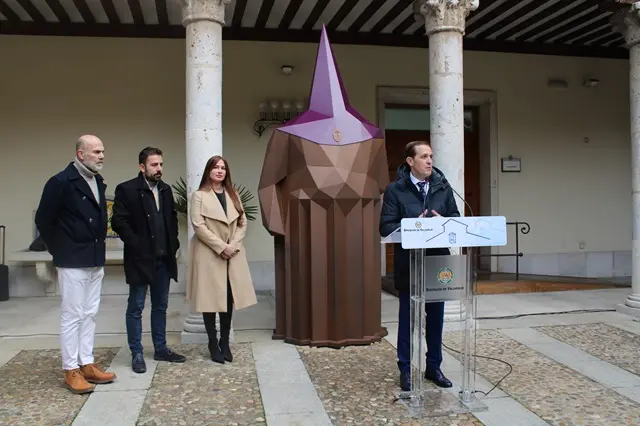 Presentaci&oacute;n de la escultura interactiva de la Semana Santa de la provincia de Valladolid | Valladolid Plural 