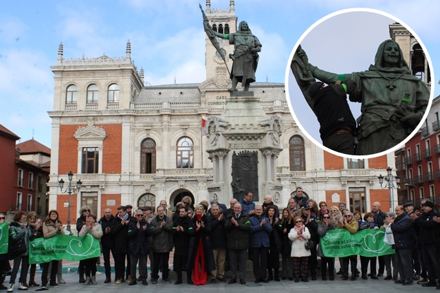 El Conde Ans&uacute;rez tambi&eacute;n se pone el brazalete de la esperanza | Valladolid Plural