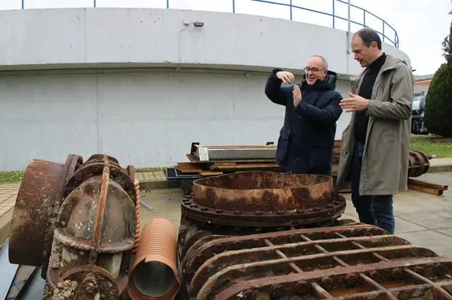 El concejal de Medio Ambiente visita la ETAP de Las Eras | Valladolid Plural