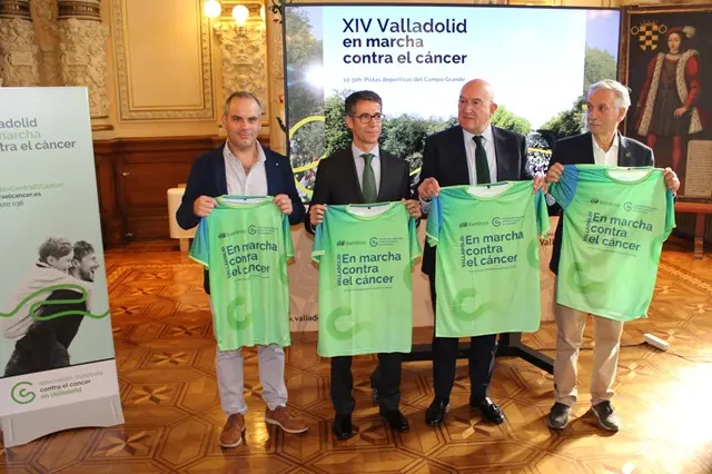 Presentaci&oacute;n Marcha Contra el C&aacute;ncer 2025 | Valladolid Plural