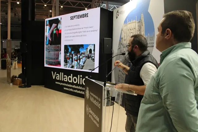 Presentación de la campaña 'Doce meses, mil razones para volver' de Cigales en INTUR | Valladolid Plural