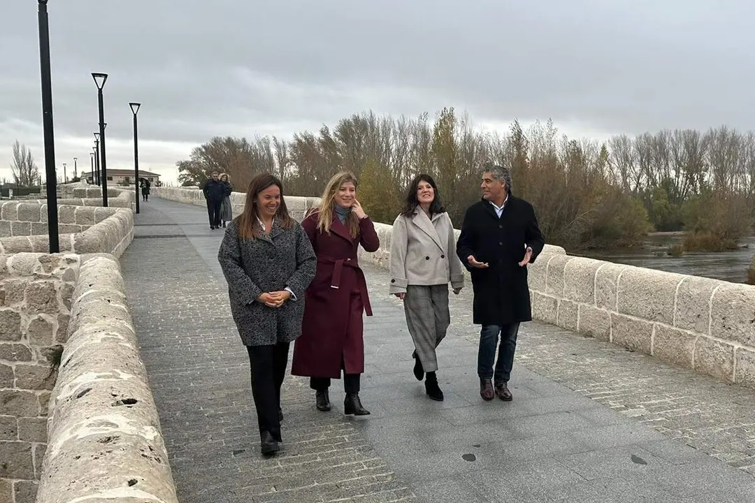 Rehabilitacion estructura Puente de Simancas Monumento BIC jcyl