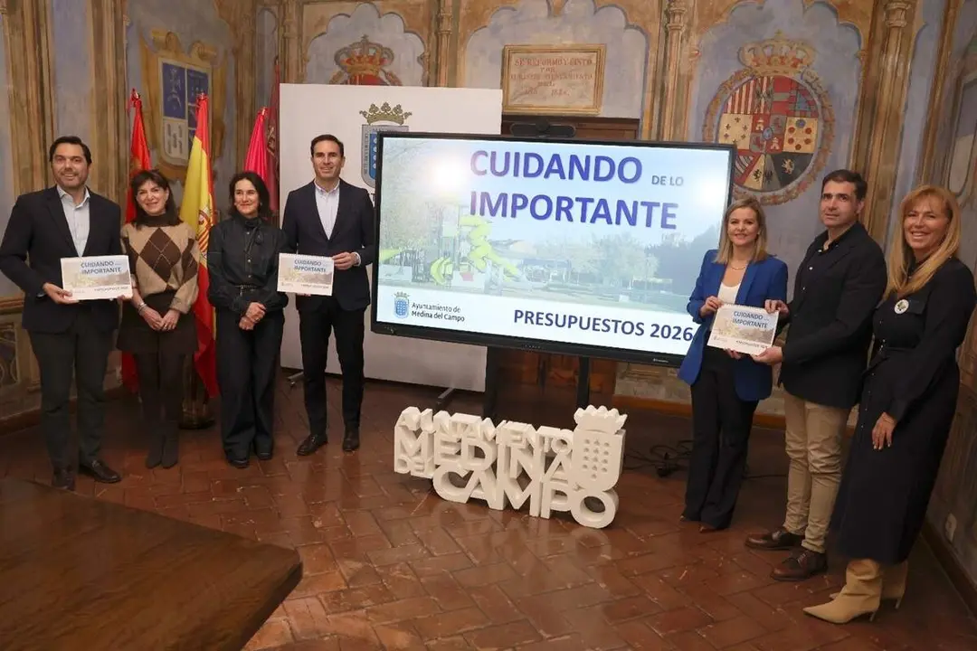 Presentacion proyecto Presupuestos 2026 Ayuntamiento Medina del Campo