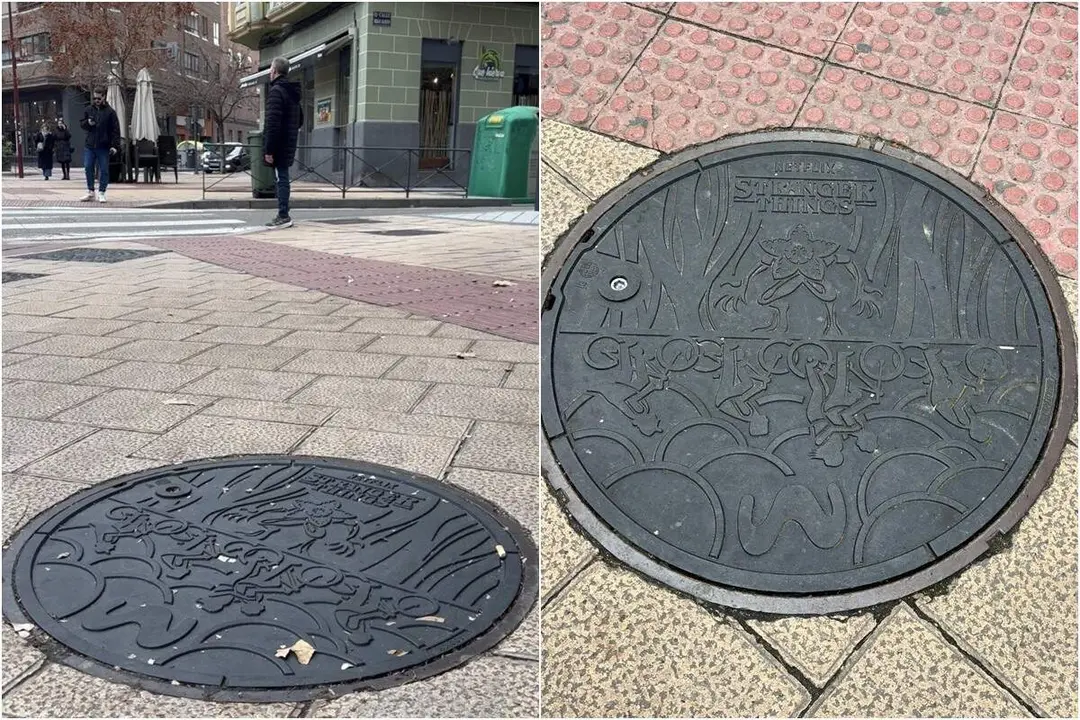 Alcantarillas Stranger Things Plaza Circular Valladolid