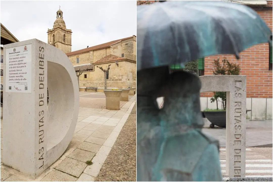 Rutas Delibes Castromonte Mojados provincia de Valladolid