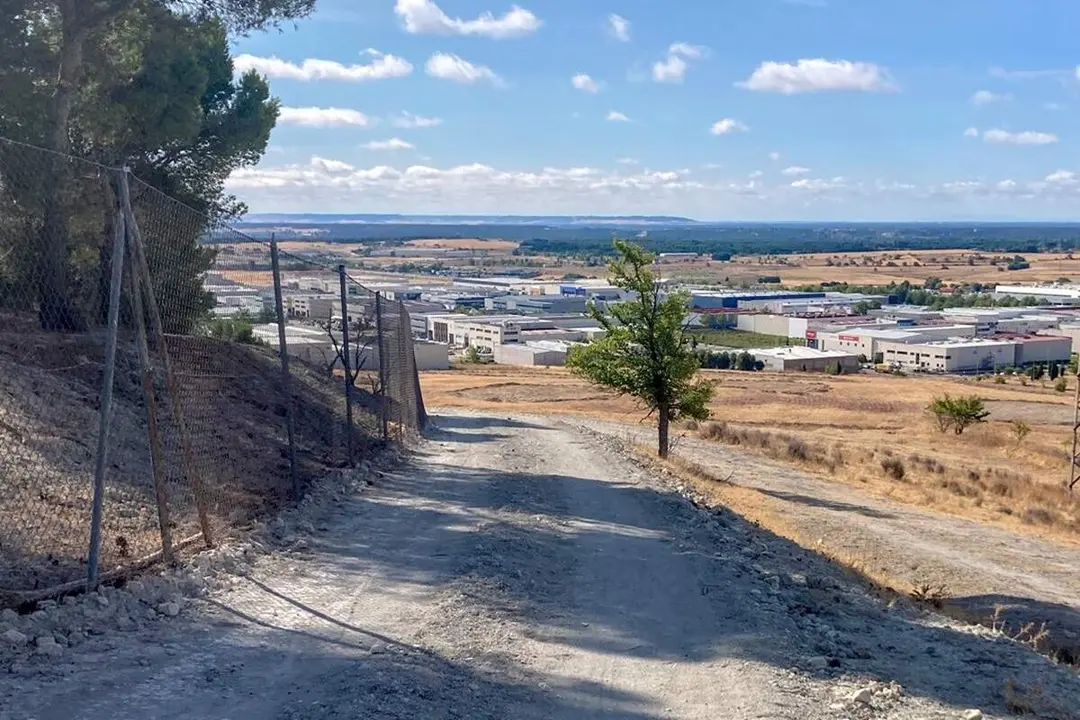 Adecuacion cerro de San Cristobal naturaleza ciudad Valladolid