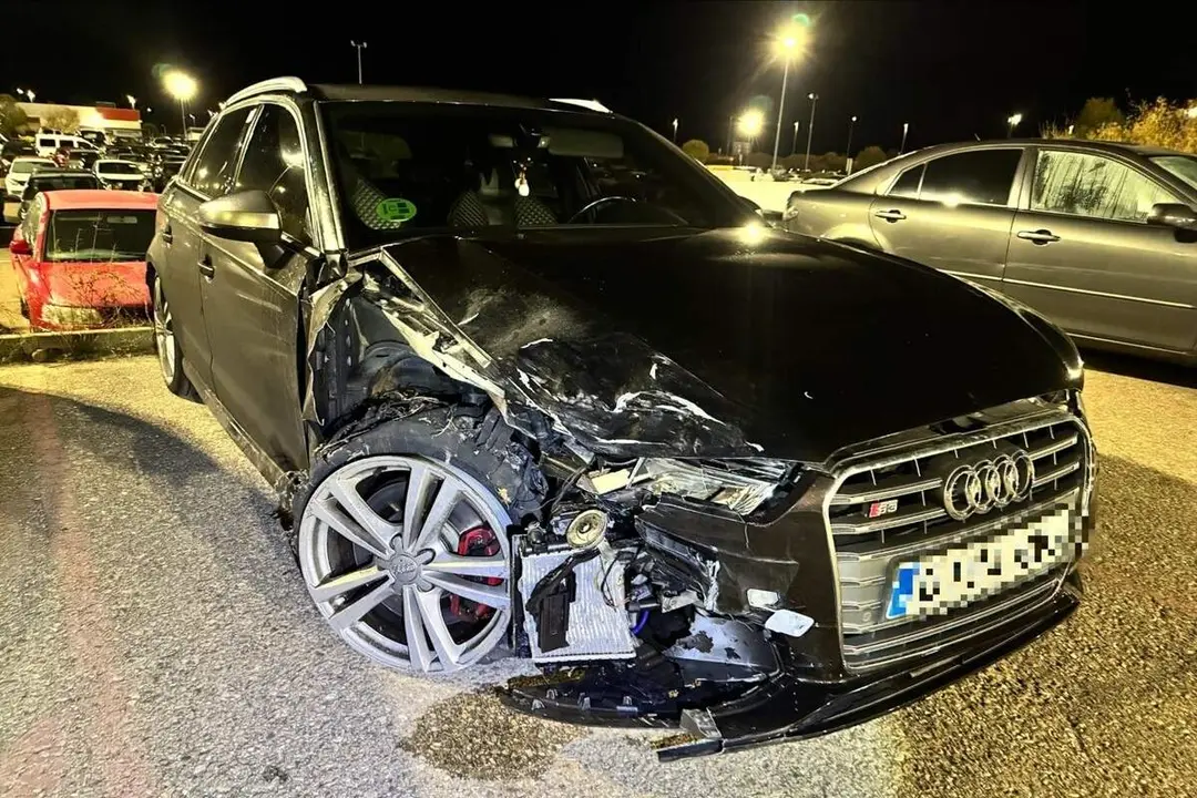 Detenido conduccion temeraria accidente Policia Municipal Valladolid