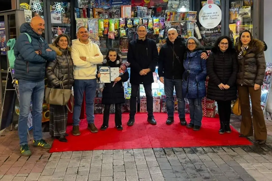 Entrega premios Concurso Infantil Cuentos Navidenos calle Manteria tercera edicion Fecosva