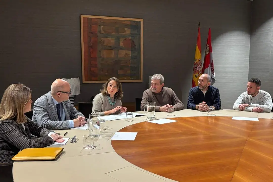 Reunion Asociacion Artesanos Alimentarios Castilla y Leon consejera Maria Gonzalez Corral jcyl
