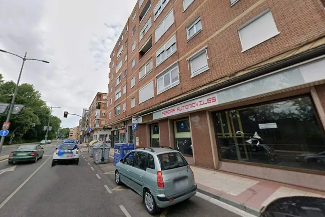 Avenida Gijon barrio La Victoria ciudad Valladolid