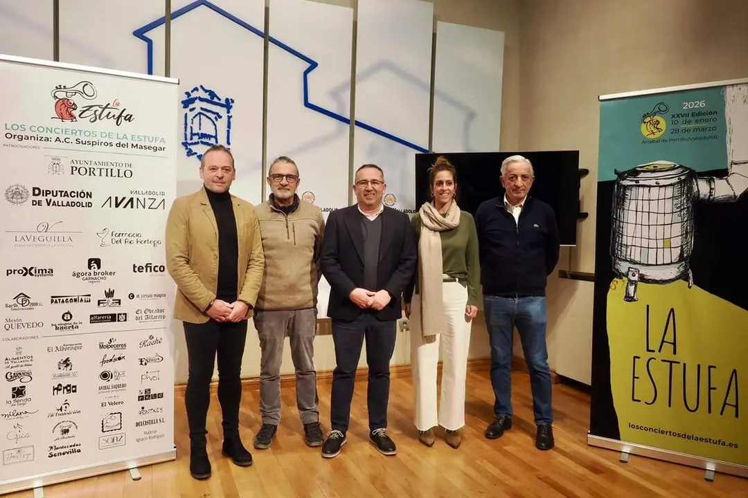 Presentacion conciertos La Estufa Portillo 2026 Diputacion Valladolid