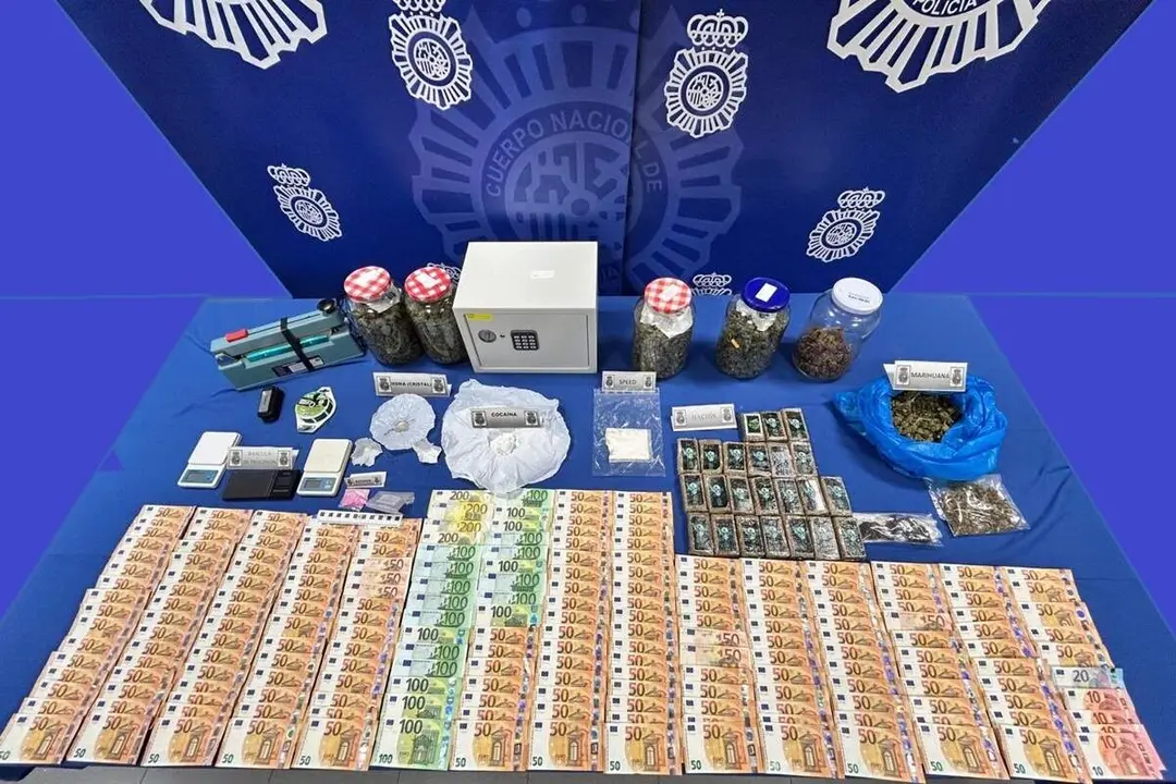 Operacion Vilma Policia Nacional Valladolid prision hombre intervenidos cuatro kilos droga