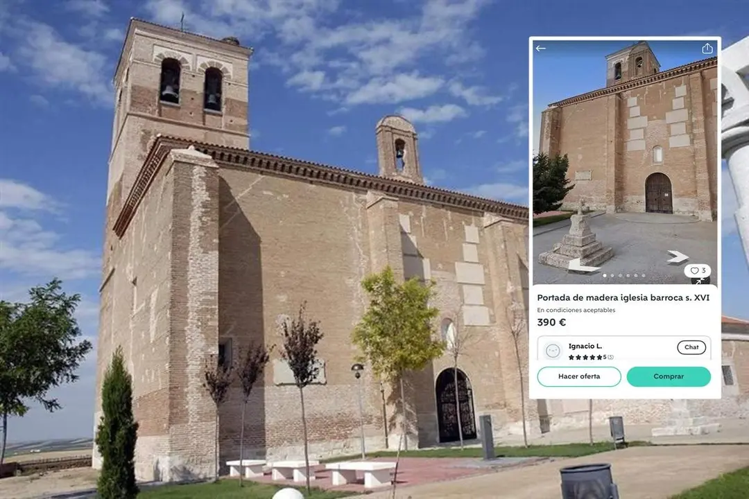 Iglesia Ventosa de la Cuesta anuncio venta puertas provincia