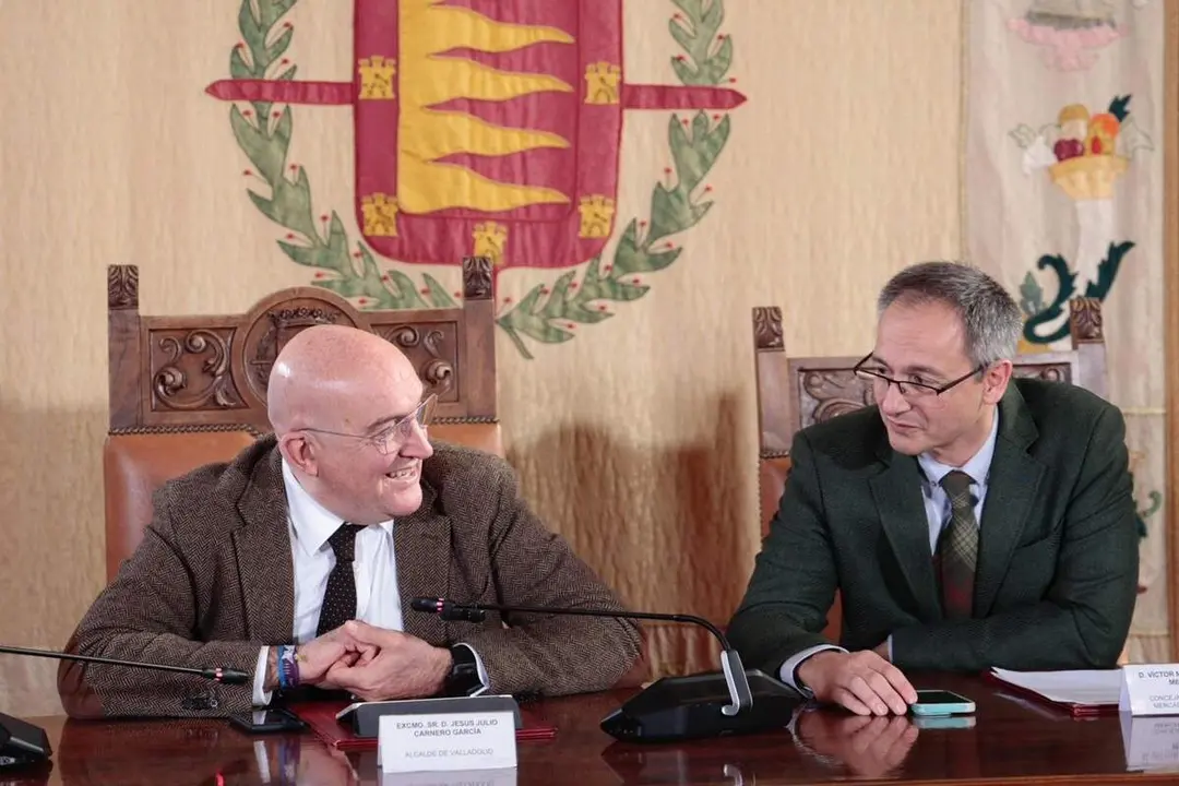 Jesus Julio Carnero y Victor Martin llamada ganadora Arbol de los Deseos 2025 Valladolid