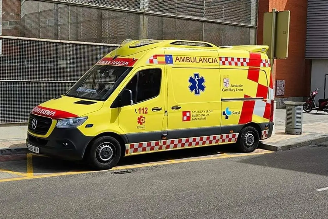 Ambulancia 112 Emergencias Sanitarias Sacyl sucesos provincia de Valladolid