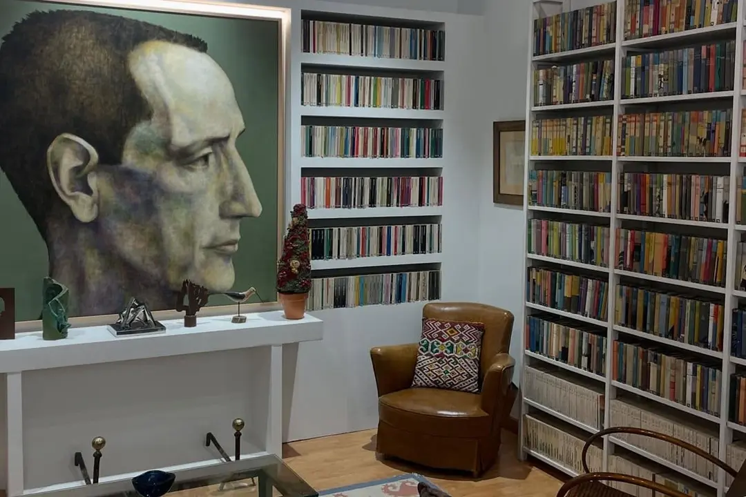 Interior estancia Casa Delibes Palacio Licenciado Butron