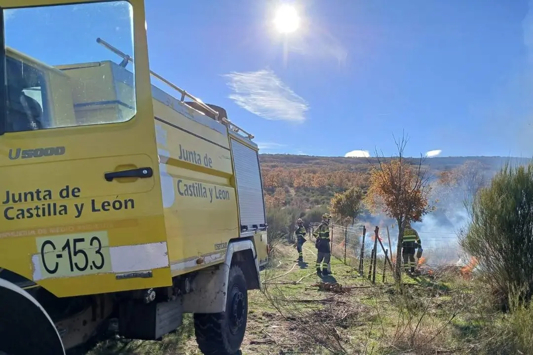 Agentes medioambientales monte Castilla y Leon incendios forestales