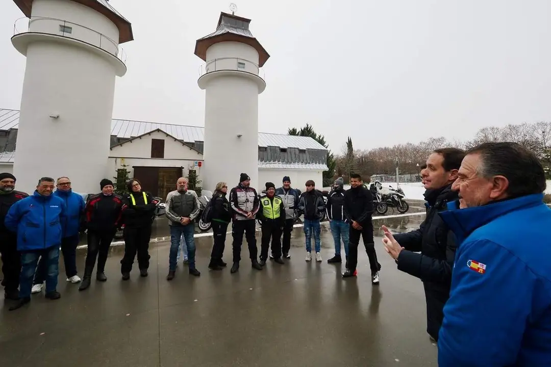 Visita primera edicion Sprint Pinguinos 2026 Edificio Q-BO Diputacion Valladolid