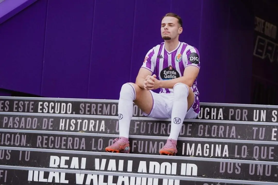 Presentacion Ramon Martinez nuevo jugador Real Valladolid Jose Zorrilla
