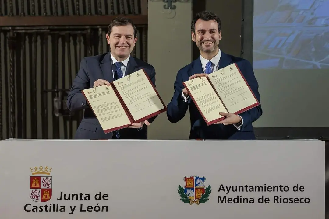 Protocolo de colaboracion Junta y Medina de Rioseco ampliacion poligono Alto de San Juan