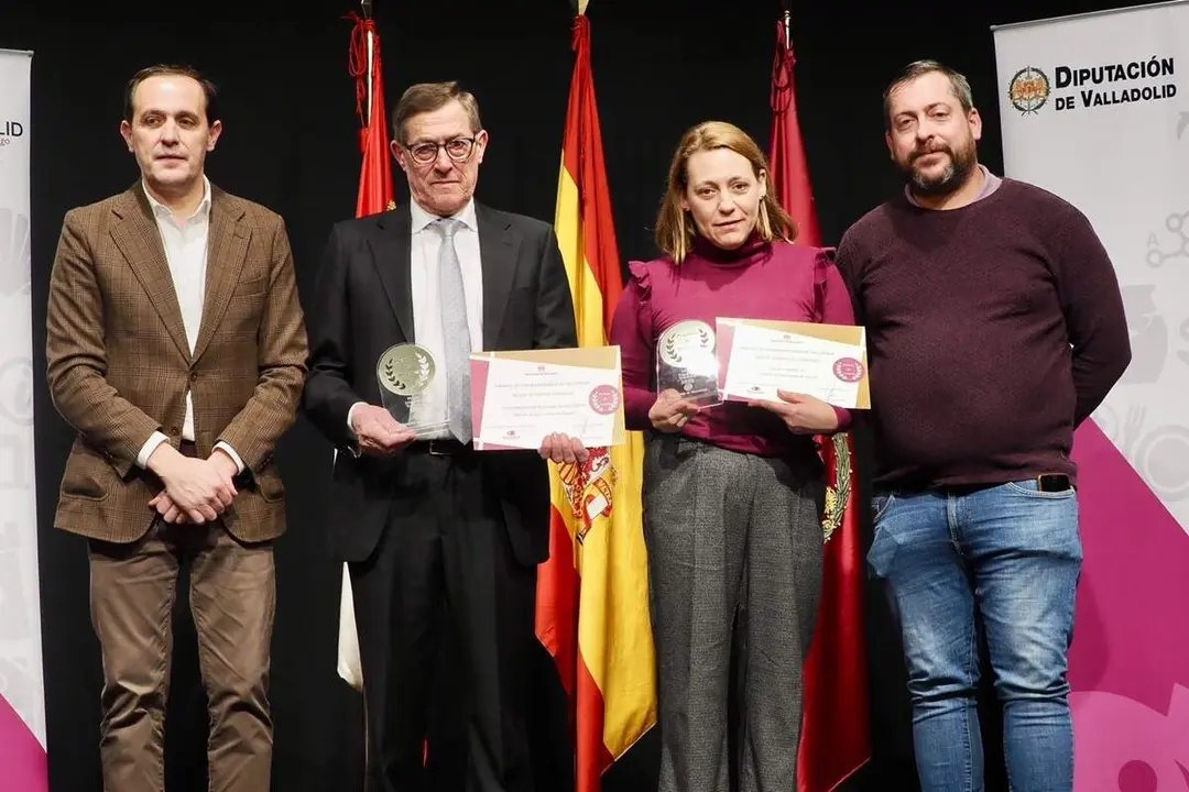 Cielo y Tiedra y Ayuntamiento Villagarcia de Campos Premios Turismo Provincia Valladolid 2025 Diputacion