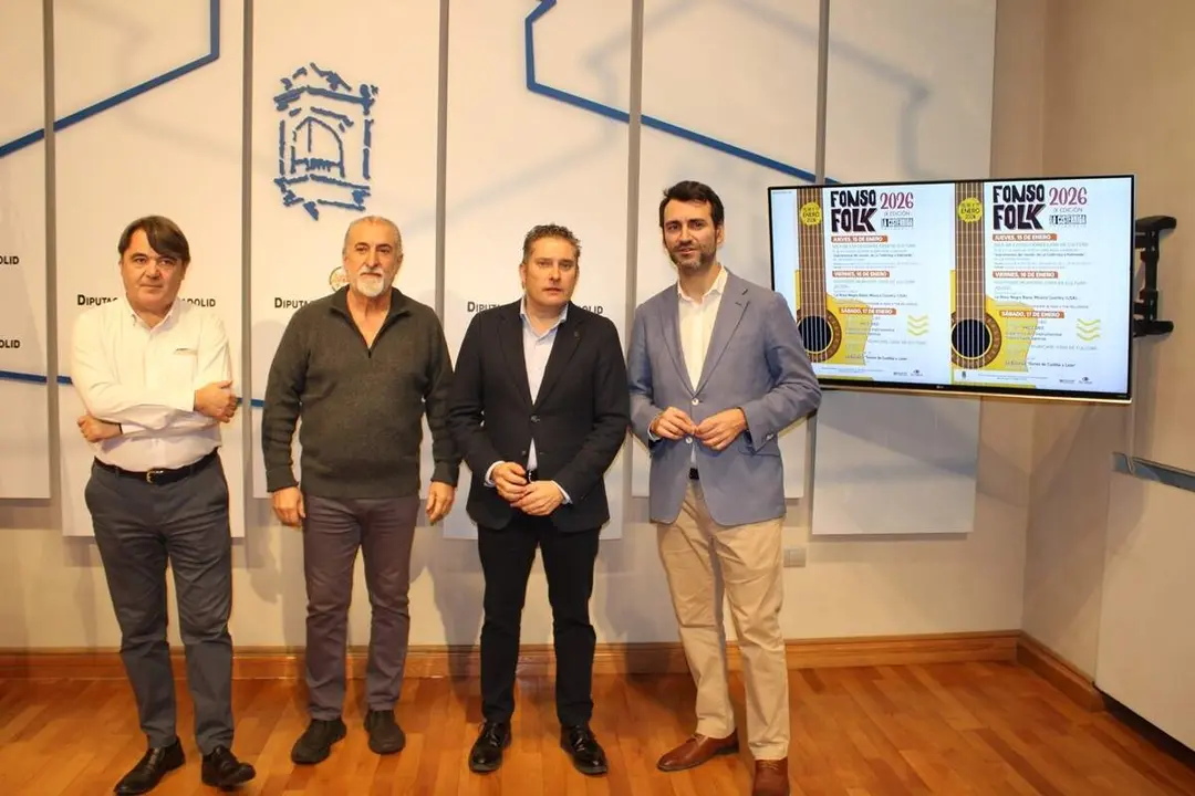 Presentacion FonsoFolk 2026 La Cisterniga Diputacion Valladolid