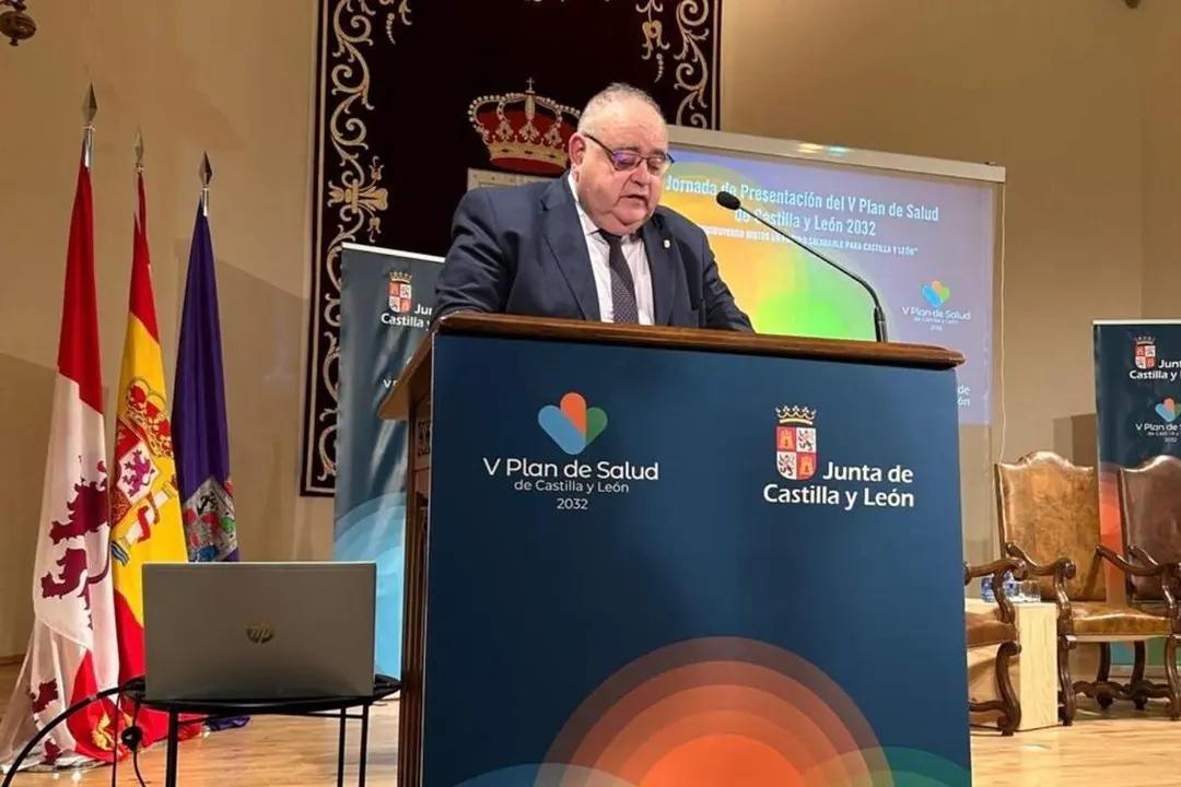 Presentacion V Plan Salud Castilla y Leon 2032 Alejandro Vazquez consejero jcyl