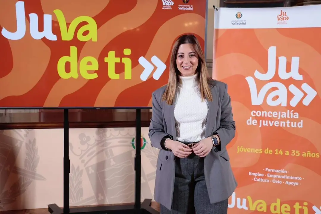 Nueva imagen JuVa concejala de Juventud Carolina del Bosque Ayuntamiento de Valladolid