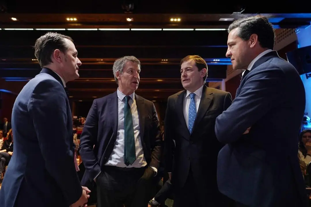 Acto PP Europeo automocion Valladolid visita Alberto Nunez Feijoo