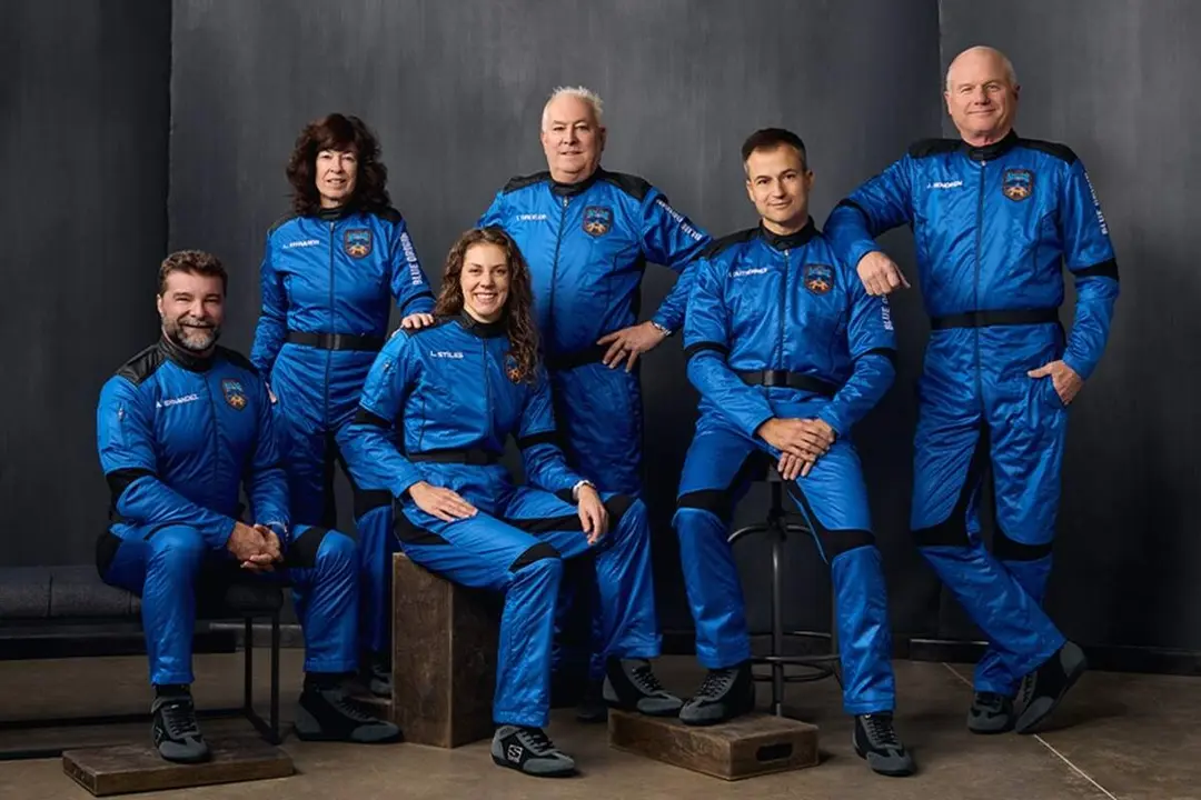 Tripulacion viaje espacio Blue Origin vallisoletano Alberto Gutierrez