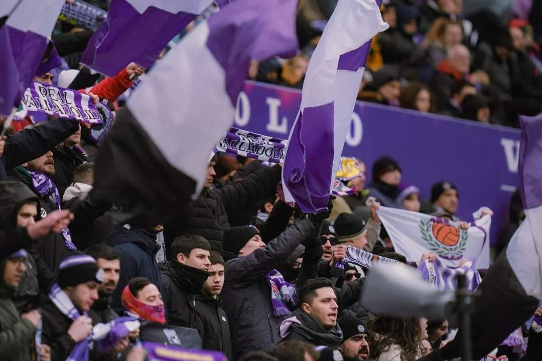 Aficion Real Valladolid partido Segunda Division gradas Jose Zorrilla