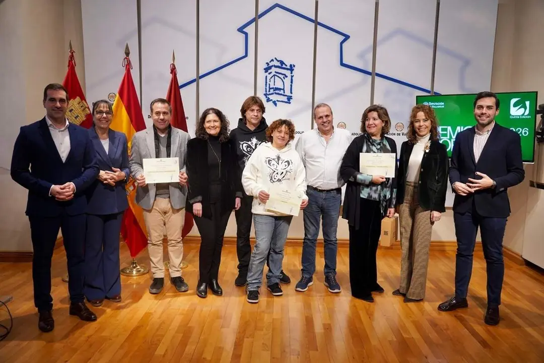 Entrega Premios Ecoempleo 2025 empresas galardonadas provincia Diputacion Valladolid
