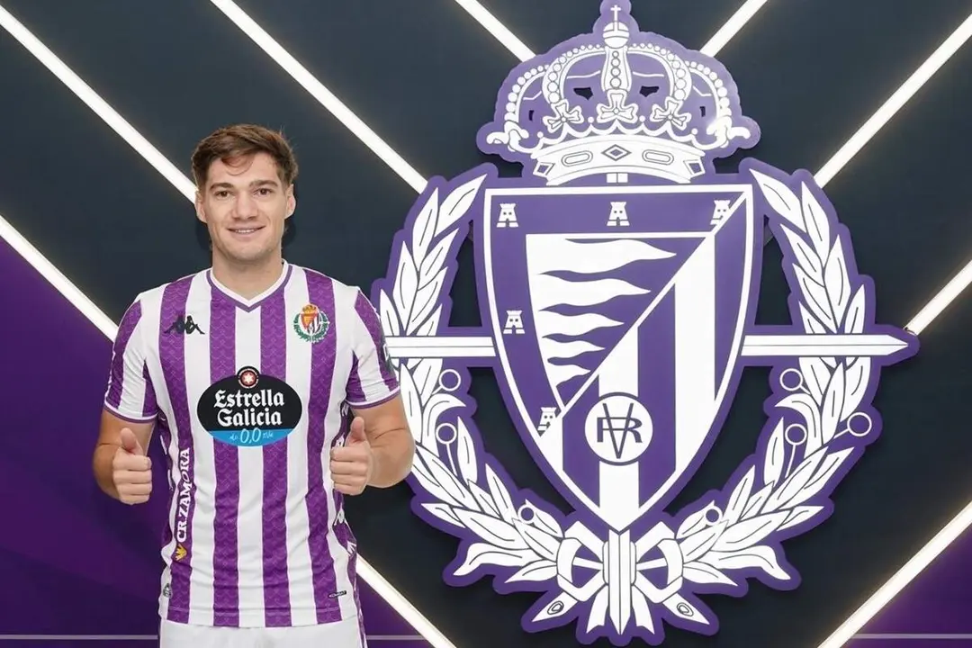 Presentacion oficial Lucas Sanseviero nuevo jugador Real Valladolid