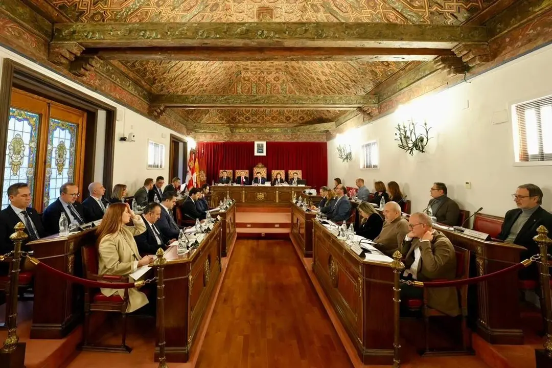 Primer pleno 2026 Diputacion Valladolid aprobacion mocion defensa financiacion entidades locales 