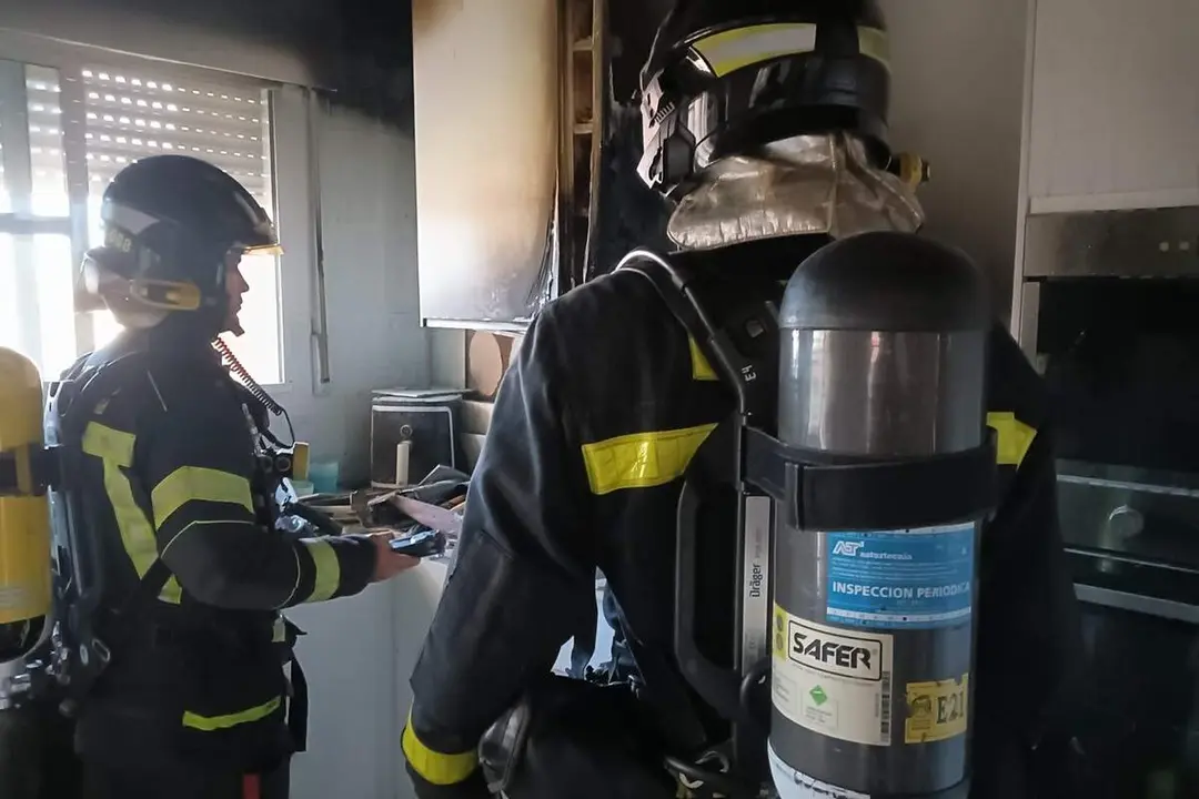 Intervencion Bomberos Diputacion Valladolid vivienda incendio sucesos