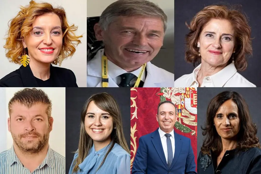 Mosaico lista electoral PP Valladolid elecciones Castilla y Leon 15 de marzo