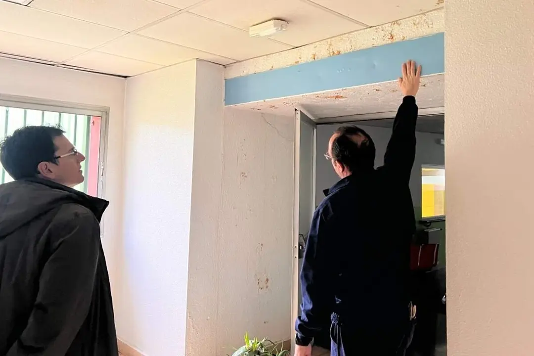 Estado instalaciones Polideportivo Canterac portavoz PSOE