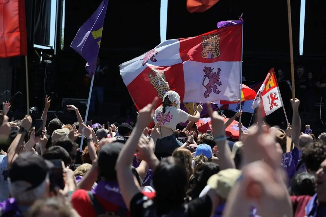Celebracion Dia Castilla y Leon 2025 Villalar de los Comuneros asistentes jornada festiva