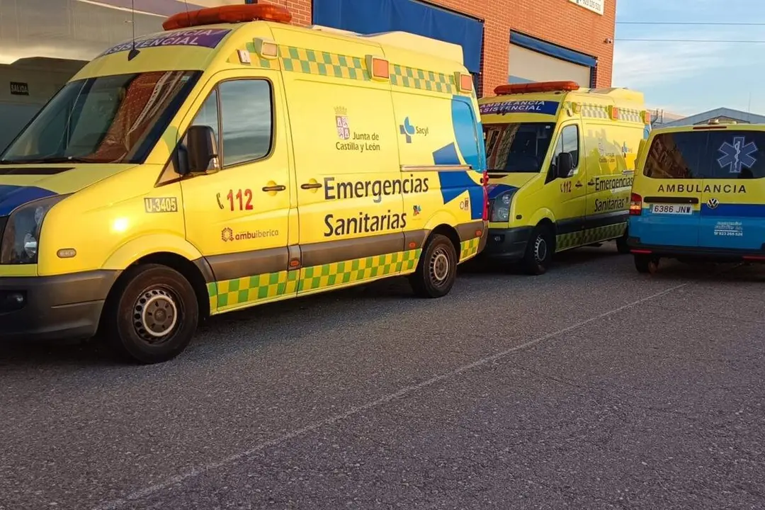 Ambulancias soporte vital basico Sacyl intervencion sucesos provincia Valladolid