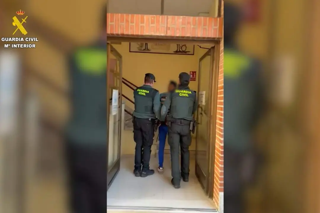 Detencion hombre robo carniceria Tordesillas Guardia Civil sucesos