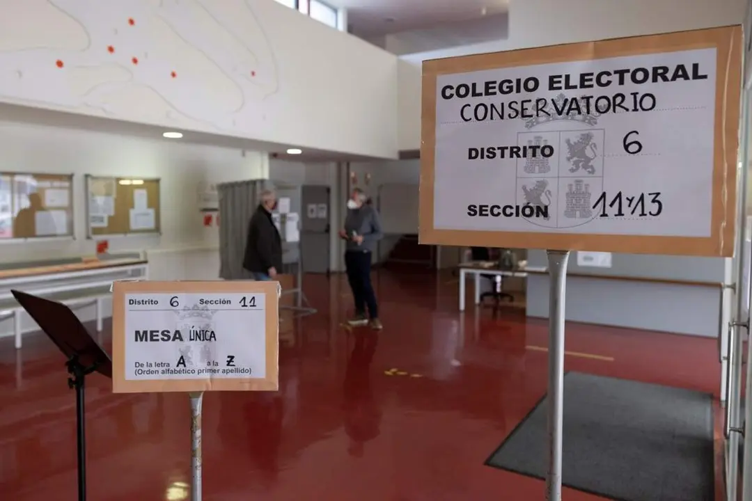Elecciones Castilla y Leon colegio electoral mesas y urnas