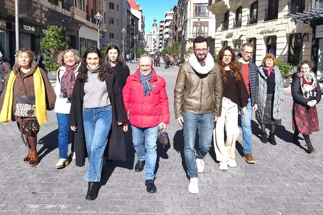 Candidatura Podemos elecciones Castilla y Leon 15 marzo Miguel Angel Llamas