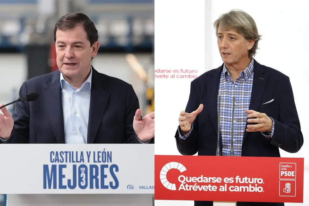 Alfonso Fernandez Manueco y Carlos Martinez valoracion encuesta CIS elecciones