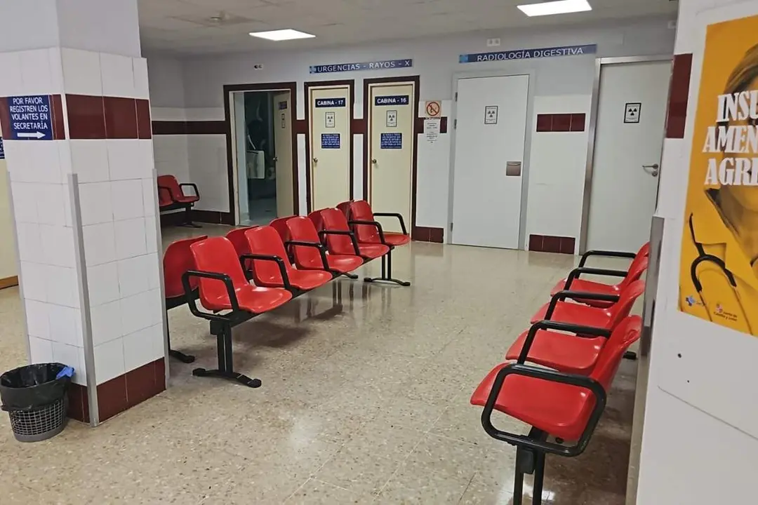 Hospital sala de espera radiologia huelga medicos y sanitarios Valladolid