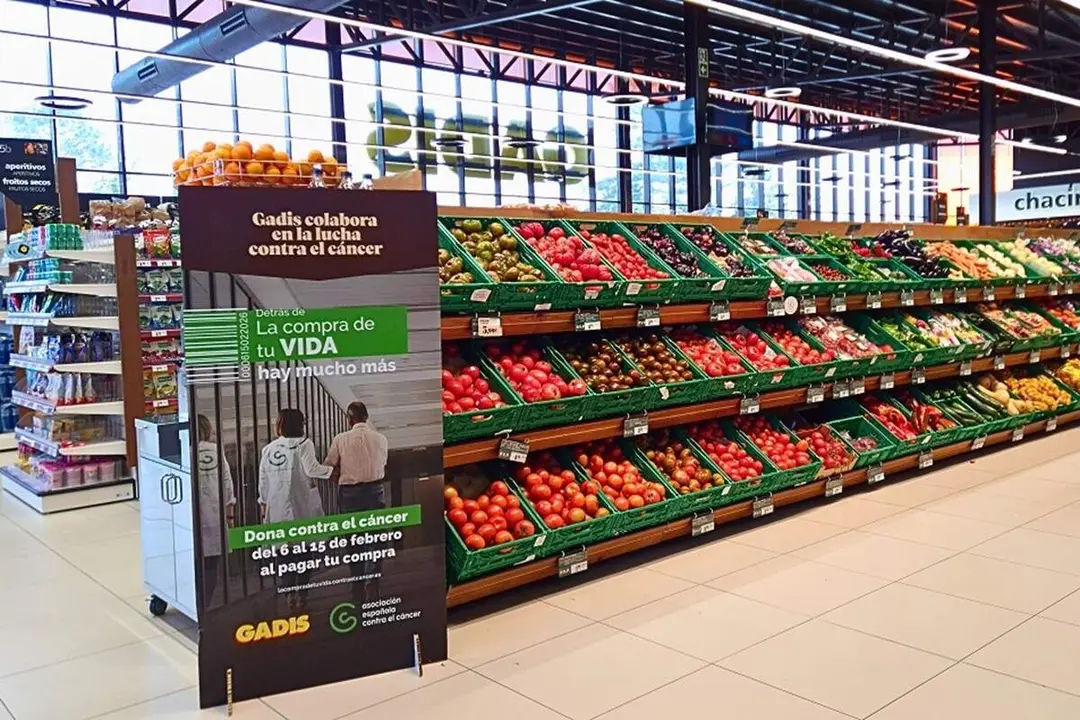 Supermercado Gadis campana solidaria La Compra de Tu Vida edicion 2026 AECC