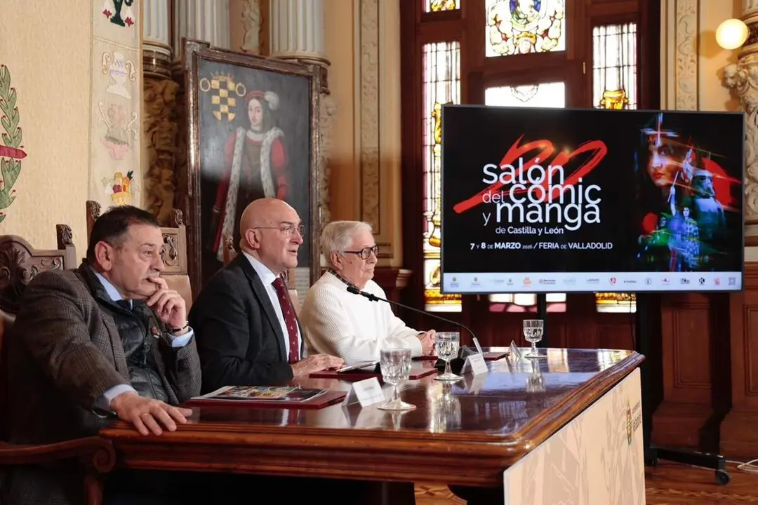 Presentacion 20 aniversario Salon del Comic y el Manga Ayuntamiento Valladolid