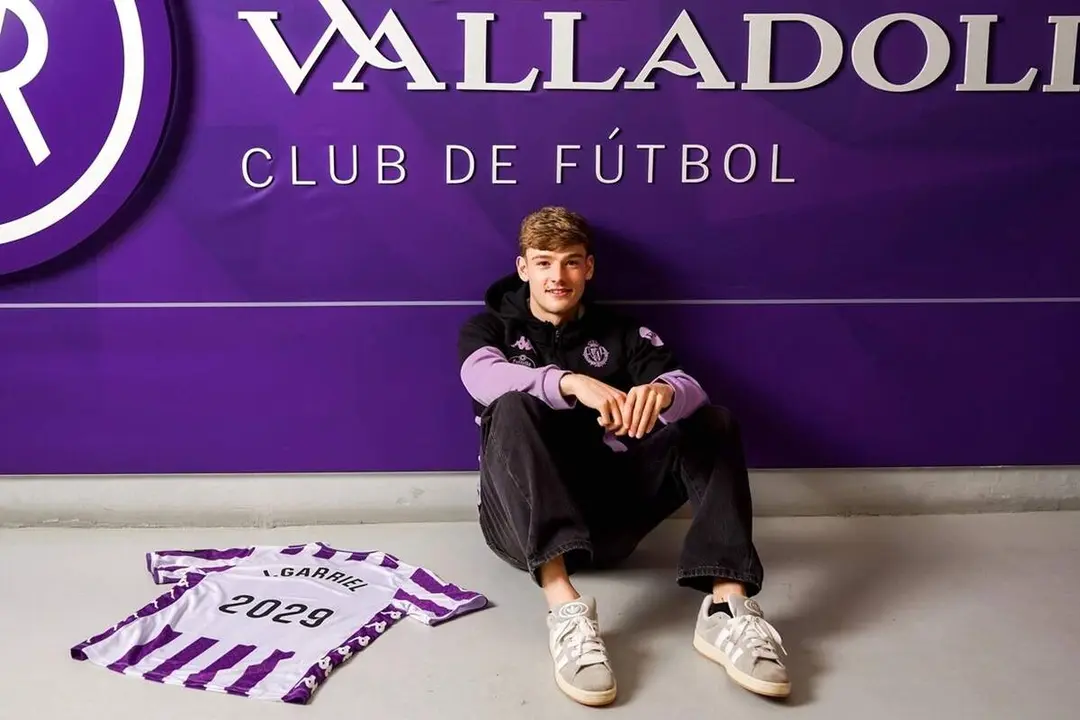 Renovacion Ivan Garriel jugador cantera Real Valladolid firma hasta 2029