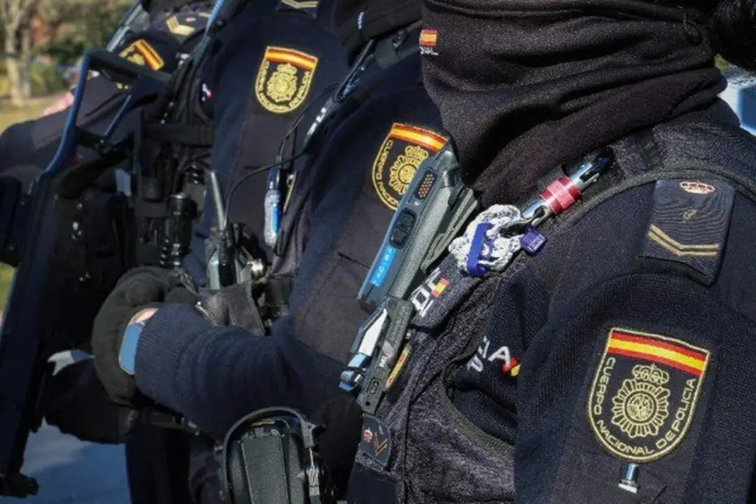 Agentes de la Policia Nacional de Valladolid intervencion pelea detencion