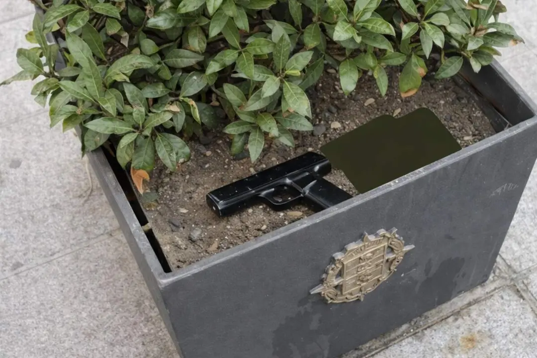 Pistola simulada oculta jardinera centro Valladolid sucesos