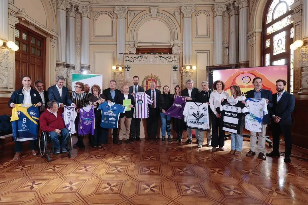 Presentacion nueva campana Valladolid hace equipo deporte y salud mental Ayuntamiento